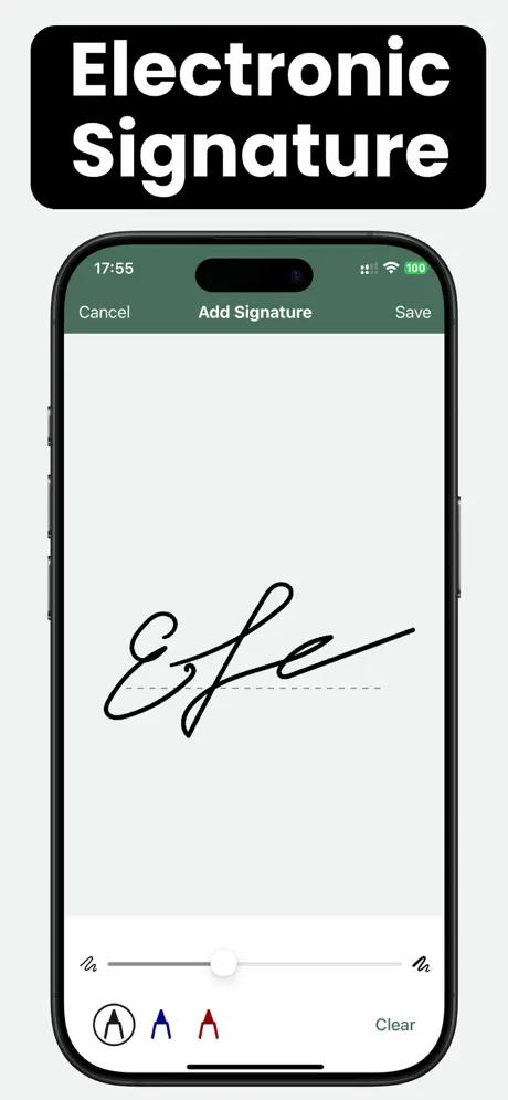Sign documents digitally screenshot